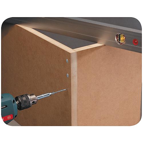 SPAX® vis pour panneaux MDF, ø filetage d1: 4,5 mm, ø tête : 8,0 mm, emballage standard Piktogramm 1