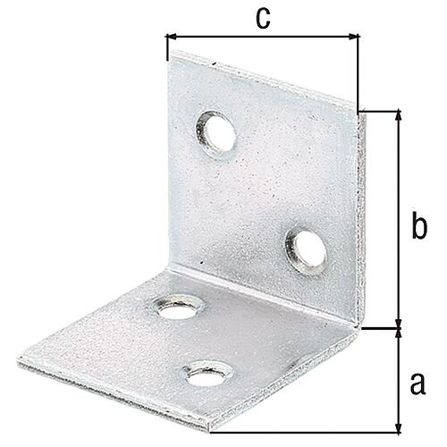 Équerre large galvanisée : Anwendung 1