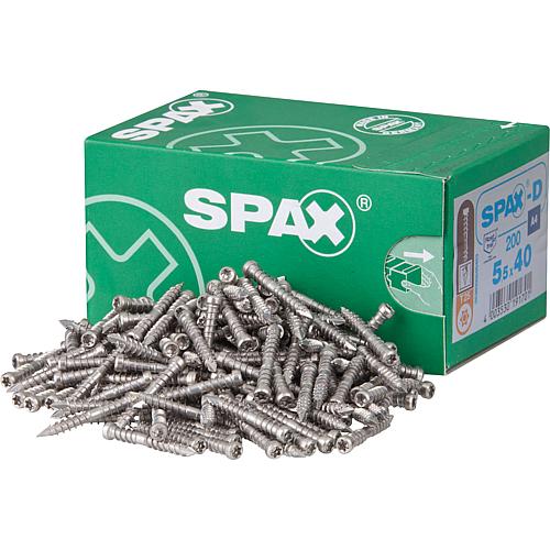 SPAX® vis de  terrasse, ø filetage d1: 6,0 mm, ø tête : 7,0 mm, emballage standard