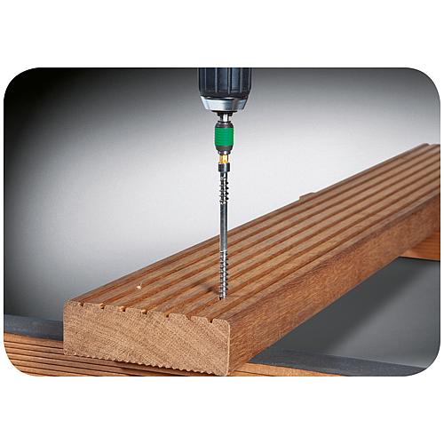 SPAX® tête cylindrique, ø fieltage d1: 8,0 mm, ø tête : 10,0 mm Anwendung 2