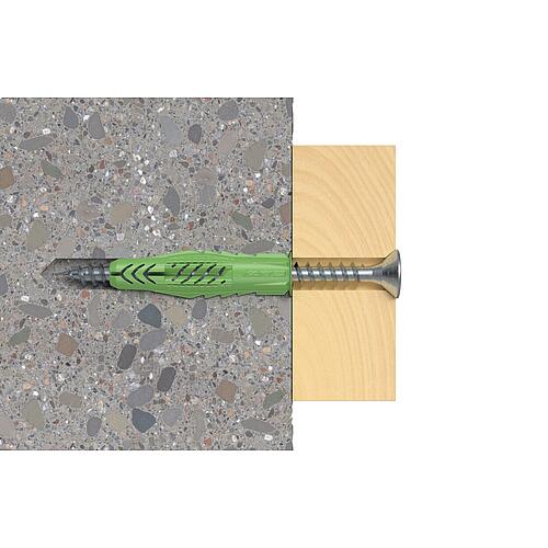 cheville universelle UX Greenline Fischer Anwendung 2