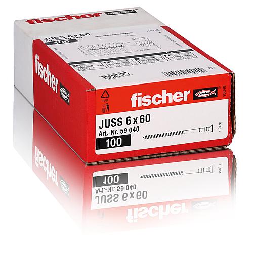 Fischer, vis d'ajustement, ø filetage d1 : 6,0 mm, zinguée Anwendung 2