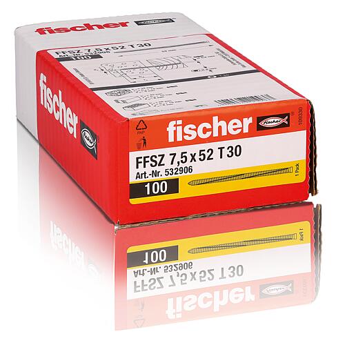 Vis cadres de fenêtres FFSZ (bois) galvanisée, entièrement filetée avec tête cylindrique Anwendung 7