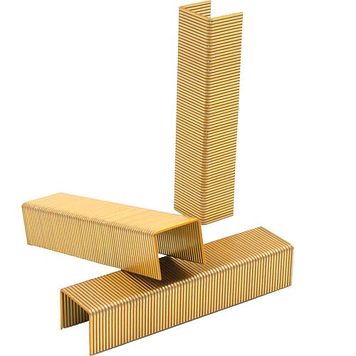 Agrafes type WS 38 mm, zinguées-résinées, UE = 5000 pcs.