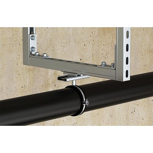 Élément coulissant Fischer GLL 3/4" transversal Anwendung 1