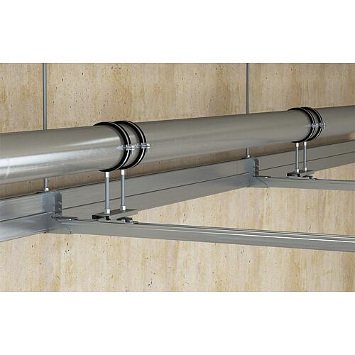 Élément coulissant Fischer GL 3/4" droit Anwendung 2