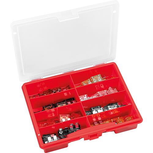 Boîte assortiment de fusibles plats, standard 80 pièces Standard 1