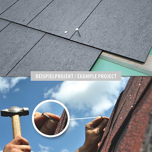 Bâtonnets de feutre de toiture TOX Roof Anwendung 4