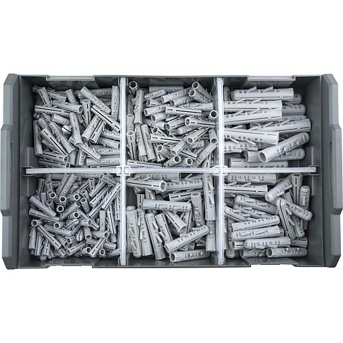 Assortiment de chevilles à expansion Barracuda en L-BOXX® Mini, 296 pièces Anwendung 2