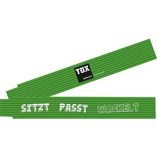 TOX mètre pliant 2 m « MISSION ACCOMPLIE »