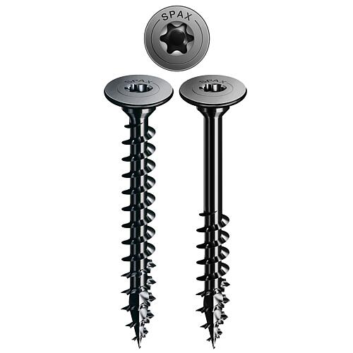 Tête disque Spax Filetage partiel Blax T-STAR plus
 Standard 1