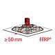 Support pour toit plat Fischer FFRBH articulé Anwendung 9