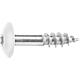 Vis pour panneaux stratifiés A4, 5,5 x 25, RAL 9010 blanc pur, UE : 100
