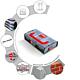 Assortiment de chevilles à expansion Barracuda en L-BOXX® Mini, 296 pièces Anwendung 3