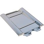 Plaque support et tuiles de toiture
