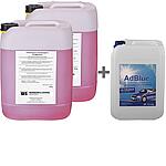 Pack promo 2 x fluide caloporteur Solaire type V, 20 l + 1 x AdBlue® bidon 10l
