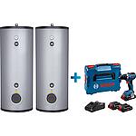 Package Highlight : 2x Accumulateur de pompe à chaleur WP1V-300 + 1x BOSCH GSR 18V