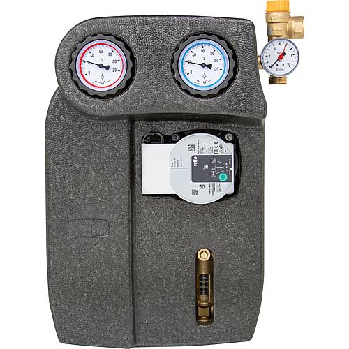 Station solaire Easyflow Basic  
avec circulateur solaire et séparateur d´air
