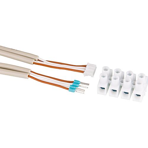 Câble adaptateur PWM/0-10V pour régulations Resol, câble 200 mm, avec fiche et pince