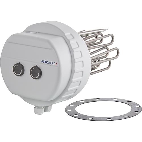 Résistance électrique à bride type AHFOR-BI-E, Ø 240 mm Standard 1