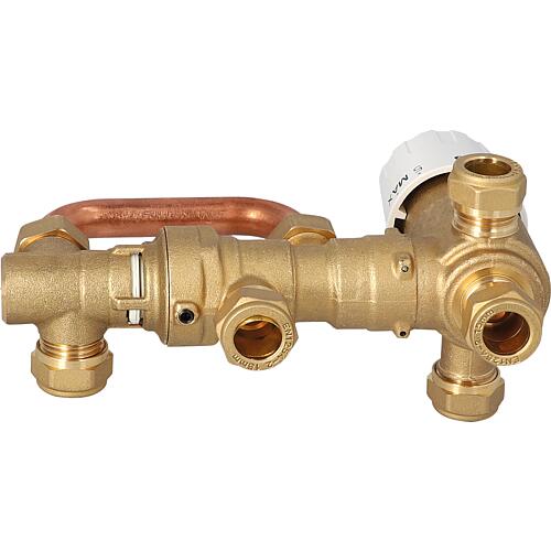 Unité de commutation thermostatique Orkli solaire-eau chaude Anwendung 1