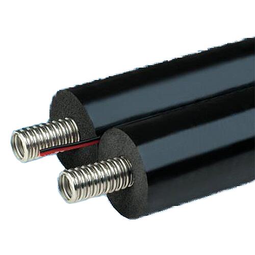 Flexible solaire 2 en 2 DN 25, avec isolation et câble de sonde Standard 1