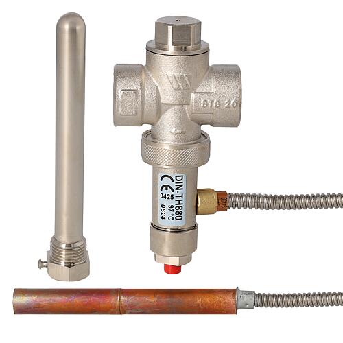 Soupape de surpression pour poêle de bain Standard 1