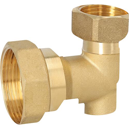 Raccord d'angle DN40 (1 1/2")Écrou-tournant vers DN25 (1")Écrou-tournant avec DN15 (1/2") Femelle