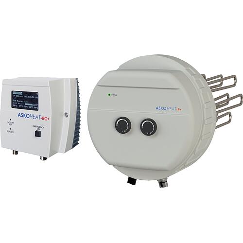 Résistance électrique à bride ASKOHEAT+ 2.0, type AHF-TI-plus, 6 niveaux, ø 240 mm Standard 1