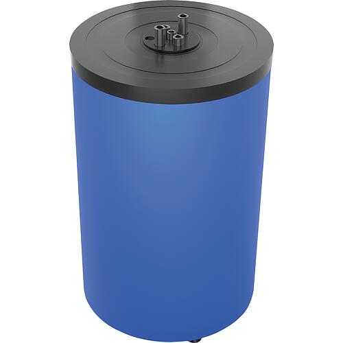 Accumulateur de pompe à chaleur à eau chaude Fish Carbon S15 avec un échangeur thermique, plastique Standard 1