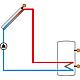 Régulation solaire et de chauffage  DeltaSol® MX Anwendung 4