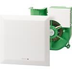 Unité de ventilation type ELS-NFC (V = jusqu'à 100 m³/h) pour boîtier encastré, paramétrable par App