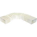 Coude de gaine plate en plastique flexible