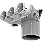 Adaptateur de vanne BlauFast RPZ 125/63x3 01, Ø63mm, 3 voies