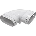 Coude horizontal BlauFast OBH, pour tubes ovales