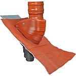 Protection de toit (eaux usées) Type SDS 100 rouge naturel