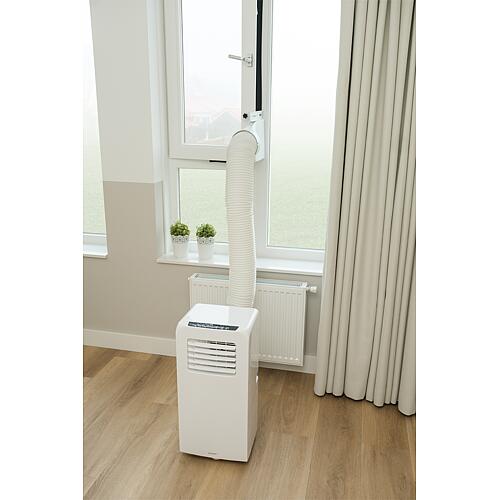 Adaptateur de fenêtre pour appareils de climatisation mobiles Anwendung 1