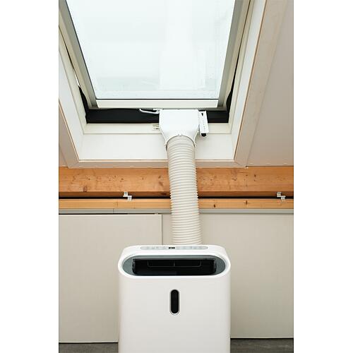 Adaptateur de fenêtre pour appareils de climatisation mobiles Anwendung 3
