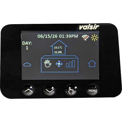 Ventilation contrôlée décentralisée ARIOSA DOT, avec récupération de chaleur (V=jusqu'à 100 m³/h)