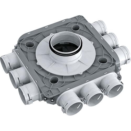 Boîte de distribution en plastique BlauFast SR, 9x, pour système à tube cylindrique Standard 1