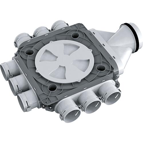 Boîte de distribution en plastique BlauFast SR, 9x, pour système à tube cylindrique Standard 1