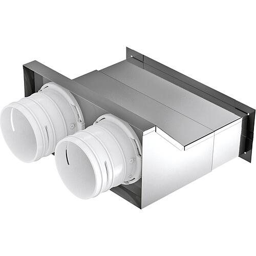 Adaptateur de vanne BlauFast RPW, 2x, pour système à tube cylindrique Standard 1