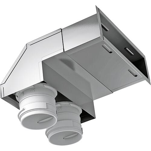 Adaptateur de vanne BlauFast RPWB, 2x, pour système à tube cylindrique Standard 1