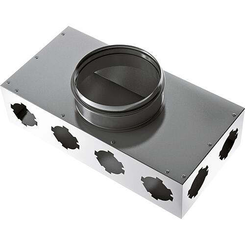 Boîte de distribution métallique BlauFast SR, 8x, pour système à tube cylindrique Standard 1