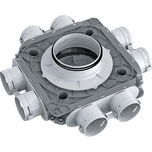 Boîte de distribution en plastique BlauFast SR, 8x, pour Système à tube cylindrique Standard 1
