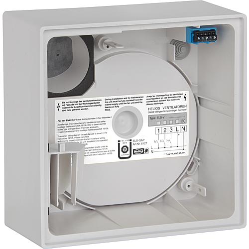 Boîtier d'aération en saillie type ELS-GAP Standard 1