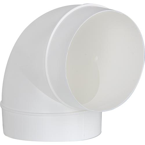 Coude rond 90° avec emboiture Standard 1
