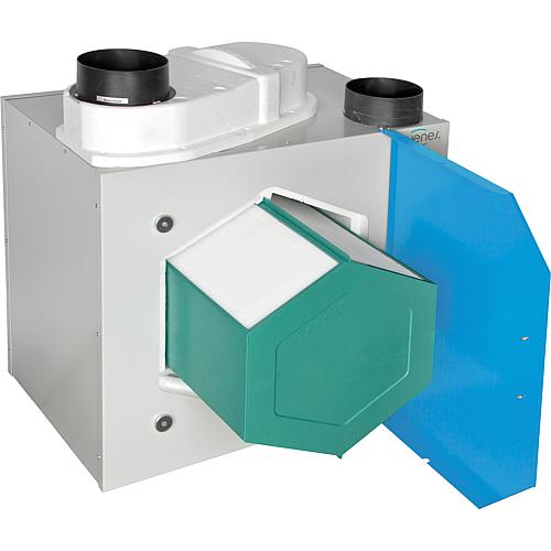 VMC double flux WRG Type HRV (jusqu´à 350 m³/h) à récupération de chaleur Anwendung 3