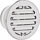 Grille de protection intemperies a embouts V2A, diametre 100 mm L: 100 mm, diam ext. 150 mm rond