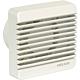 Ventilateur pour petites pieces HV100 EZ Modele de base DN 100, relais temporise et fermeture interieure electrique